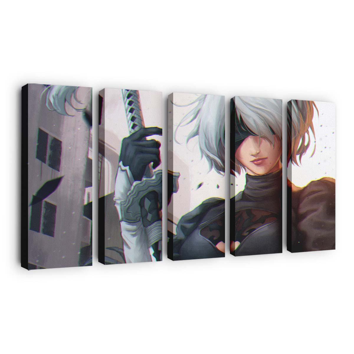 nier automata game fanart 2k